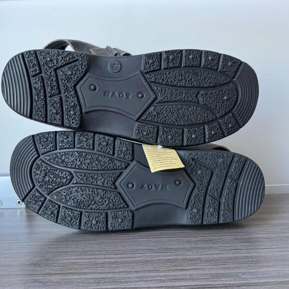 Naot Lappland Men\'s Fisherman Sandals Size EU 48 US 15-15.5 $135 Vintage Leather main image 11